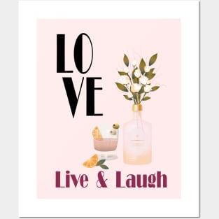 Love Life | Love Live & Laugh Posters and Art